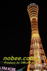 神戸タワー　俯瞰　写真